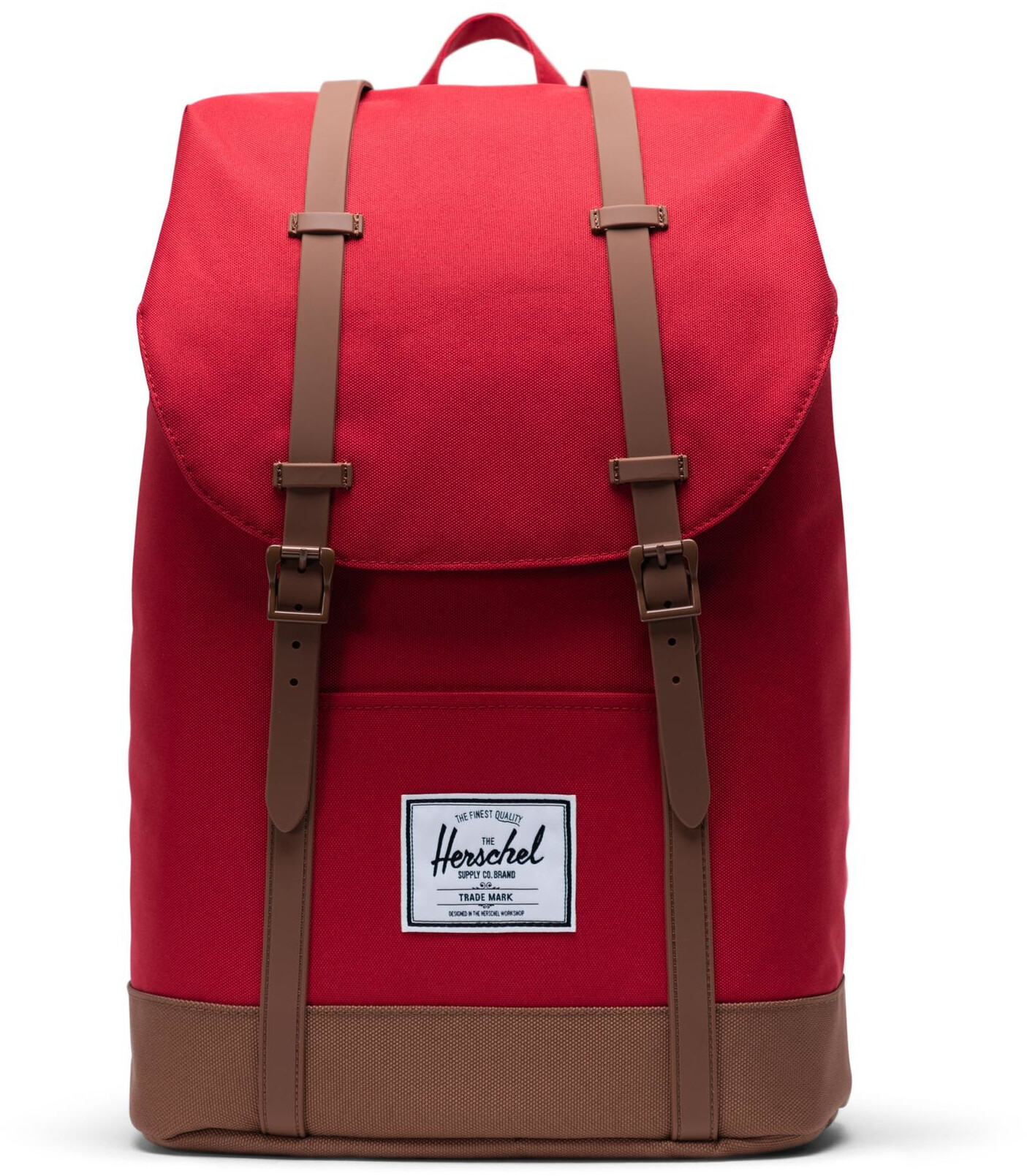 Herschel Retreat Backpack 19,5l red/saddle brown at addnature.co.uk